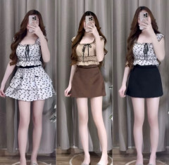 [BKK][PEG][200-150-0]Set of Doll Sleeves, Soft and Smooth Fabric, Comfortable to Wear, Decorated with Cute Bows, Nice, Vivid Print