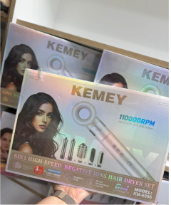 [WC] Kemey 6 in 1 Hair Dryer