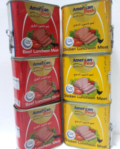 [WC] American Farm Chicken and Beef Luncheon Meat 6pcs