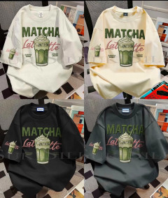 [AI20] MEN/WOMEN Casual T-shirt Sweet Healing Style Imitation Embroidery