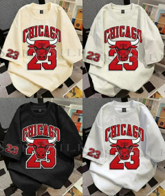 [AI60] CHICAGO BULLS TRENDY TSHIRT FOR MEN/WOMEN
