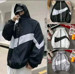 [AI76] LIGHT WEIGHT NYLON UNISEX WATERPROOF BREATHABLE JACKET