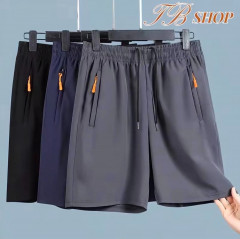 [AI103] BUY 1 TAKE 1 CASUAL DRI-FIT SHORTS WITH ZIPPER POCKET MEN