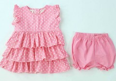 Set of Dress and Shorts ( 6 To 24 Months) Brand Carters