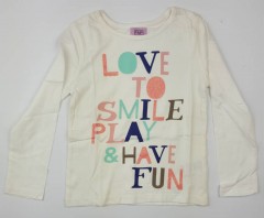 F & F Girls long sleeved Top (12 Months to 6 Years )