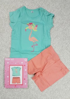 Girls Top And Shorts Set (6 to 15 Months ) 