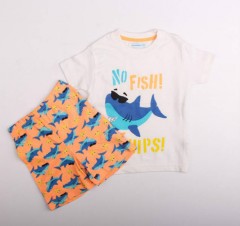 ESSENTIALS Boys Tshirt And Shorts Set ( 18 Months to 5 Years)