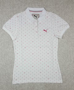 mark PUMA Womens Tshirt (WHITE) ( 8 to 18 UK )