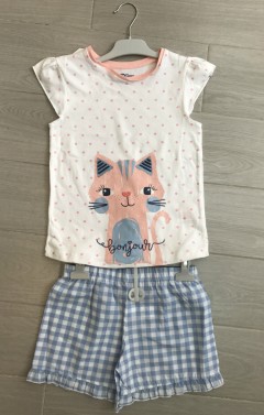 PM Girls T-shirt And Shorts Set (6 to 10 Years )