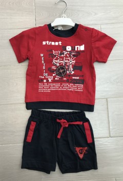YC NYC Boys T-shirt And Shorts Set (3 to 12  Months ) 