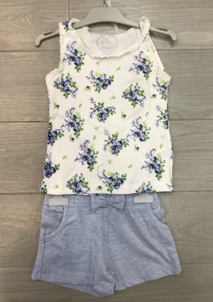 PM Girls Top And Shorts Set ( 2 to 6 Years ) 