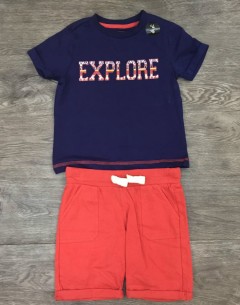 PM Boys T-Shirt And Shorts Set (PM) (2 to 3 Years)