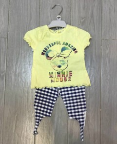 PM Girls T-shirt And Shorts Set (3 to 12 Months)