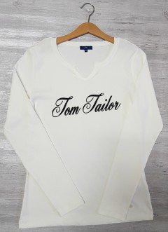 TOM TAILOR Womens Long Sleeved Shirt (M - L - XXL - 3XL)