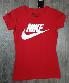 NIKE Womens T-Shirt (RED) (S - M - L - XL)