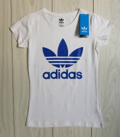 ADIDAS Womens T-Shirt(WHITE) (S - M - L - XL) 