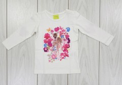 IMPIDIMPI Girls Long Sleeved Shirt (9 Months to 6 Years)