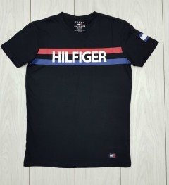 TOMMY - HILFIGER TOMMY - HILFIGER Mens T-Shirt (BLACK) (S - M - L - XL )