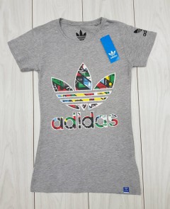 ADIDAS Womens T-Shirt (GRAY) (S - M - L - XL)