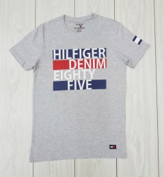 TOMMY - HILFIGER TOMMY - HILFIGER Mens T-Shirt (GRAY) (S - M - L - XL )