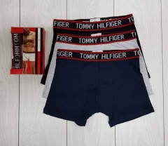 TOMMY - HILFIGER TOMMY - HILFIGER 3 Pcs Mens Boxer Briefs Pack (M - XL) ( Random Color) 