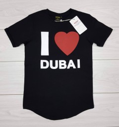 DUBAI Mens T-Shirt (NOVO) (BLACK) (S - M - L - XL)