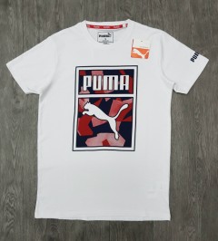PUMA PUMA Mens T-Shirt (WHITE) (S - M - L - XL )