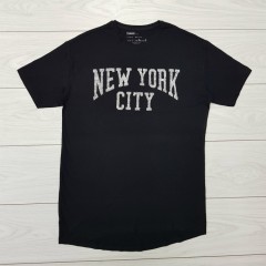 T Bershka Mens T-Shirt (TIC) (BLACK) (S - M - L - XL)