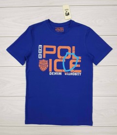 POLICE Mens T-Shirt (BLUE) (S - M - XL ) 