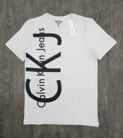 Calvin klein Mens T-Shirt (LIGHT GRAY) (S - M - L - XL)