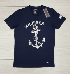 TOMMY - HILFIGER TOMMY - HILFIGER Mens T-Shirt (NOVO) (NAVY) (S - M - L - XL ) 