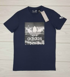 ADIDAS Mens T-Shirt (NOVO) (NAVY) (S - M - L - XL) 