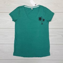 HEMA Womens T-Shirt (GREEN) (S - M - L - XL)