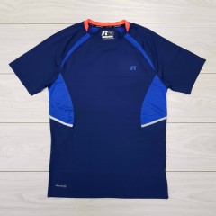 RUSSELL Mens T-Shirt (NAVY) (S - L - XL )