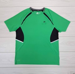 RUSSELL Mens T-Shirt (GREEN) (L - XL ) 