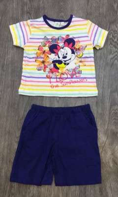 PM Girls T-shirt And Shorts Set (PM) (12 to 36  Months)