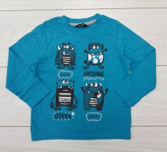 Boys Long Sleeved Shirt (BLUE) (2 to 3 Years) 