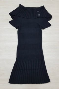 TIC Ladies Dress (TIC) (BLACK) (XS - S - M - L )