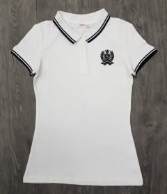 Ladies T-Shirt (WHITE) (XXS -  XS - S -  M - L )