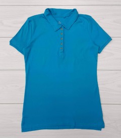 Basic Ladies T-Shirt (BLUE) ( L - XL)