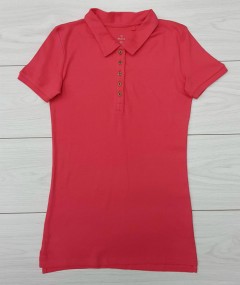 Basic Ladies Polo Shirt (RED) (XS - S - M - L - XL - XXL)
