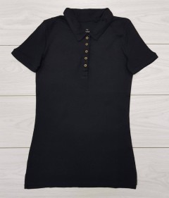 Basic Ladies T-Shirt (BLACK) (S - M - L - XL - XXL) 