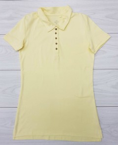 Basic Ladies T-Shirt (YELLOW) (S - M - L - XL) 
