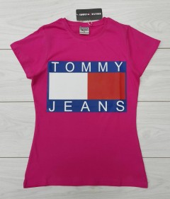 TOMMY - HILFIGER Ladies T-Shirt (PINK) (S - M - L)