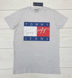 TOMMY - HILFIGER Mens T-Shirt (GRAY) (S - M - L - XL)