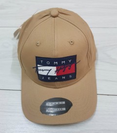 TOMMY - HILFIGER Ladies Cap (BROWN) (Free Size) 