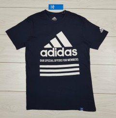 ADIDAS Mens T-Shirt (NAVY) (S - M - L - XL )