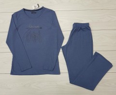 inextenso Ladies Pyjama Set (BLUE) (S - M - L - XL)