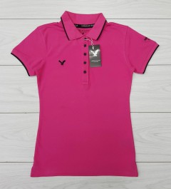 AMERICAN EAGLE Ladies T-Shirt (PINK) (S - M - L - XL ) 