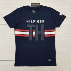 TOMMY - HILFIGER Mens T-Shirt (NAVY) (S - M - L - XL )